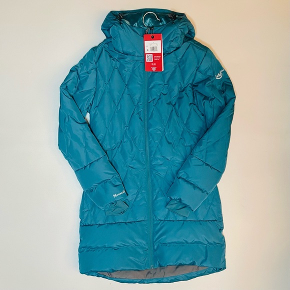 Moosejaw Jackets & Coats Moosejaw Hooded Midlength Down Jacket